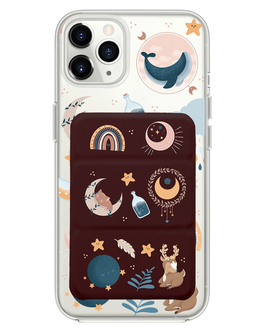เคสแบบพับสามทบแม่เหล็กสำหรับ iPhone - สไตล์โบฮีเมียน