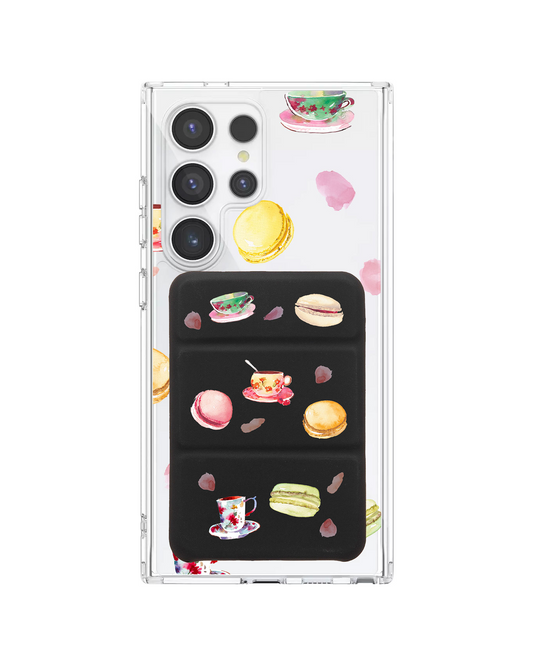เคสกระเป๋าสตางค์พับสามทบแบบแม่เหล็กสำหรับ Android - Macarons