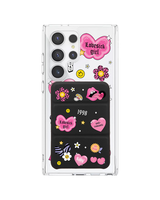 เคสกระเป๋าสตางค์พับสามทบแบบแม่เหล็กสำหรับ Android - Lovesick