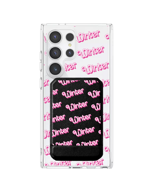 Android Magnetic Multifold Wallet - Barbie Monogram