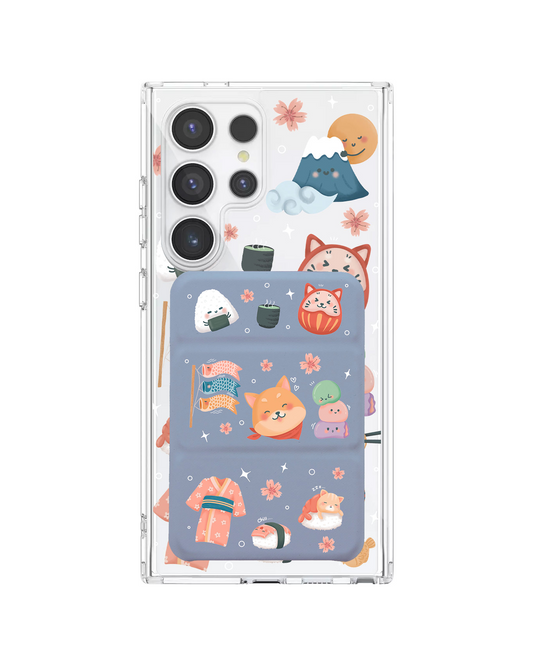 เคสกระเป๋าสตางค์พับสามทบแบบแม่เหล็กสำหรับ Android - ญี่ปุ่น