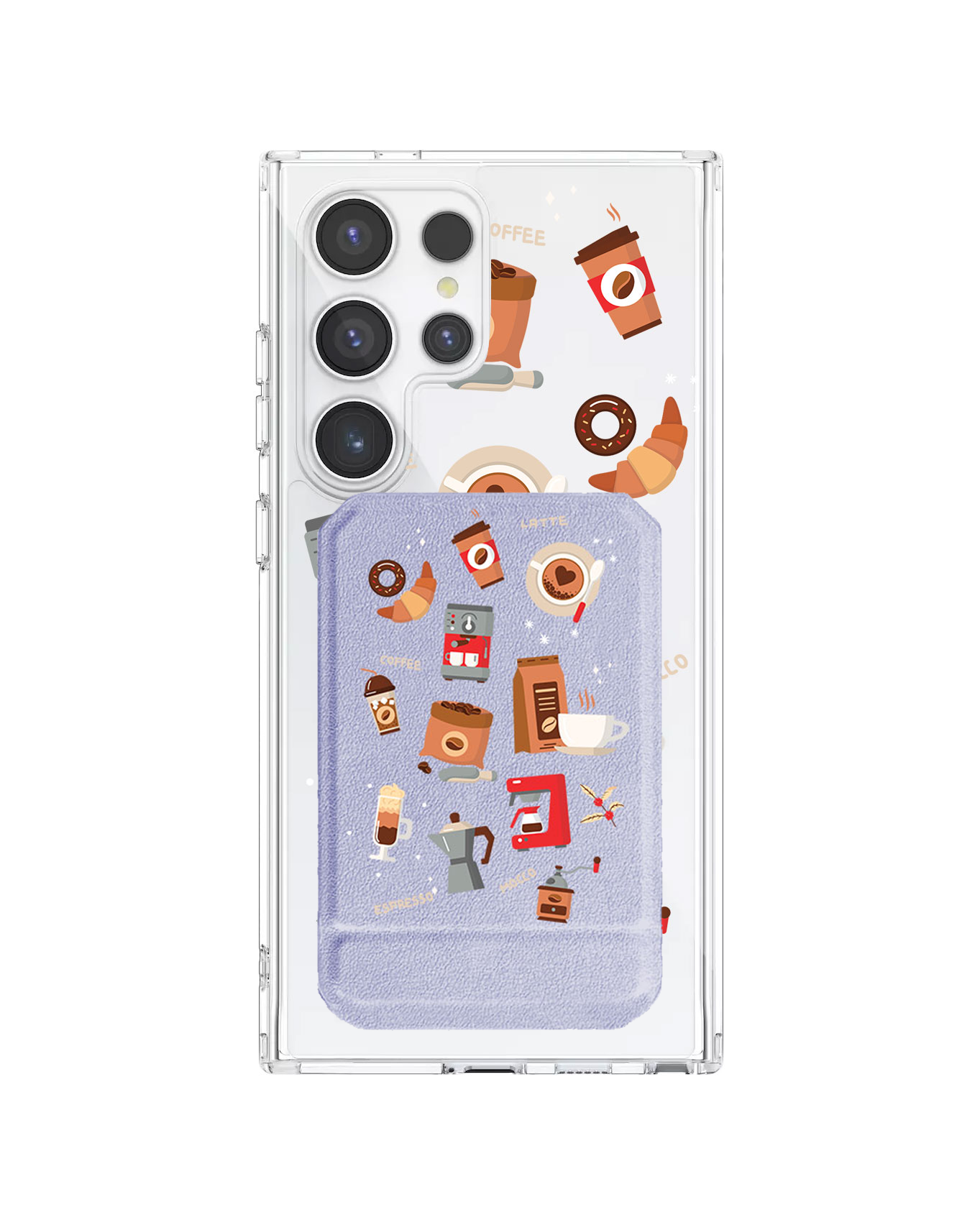 Android Magnetic Multifold Wallet - Barista