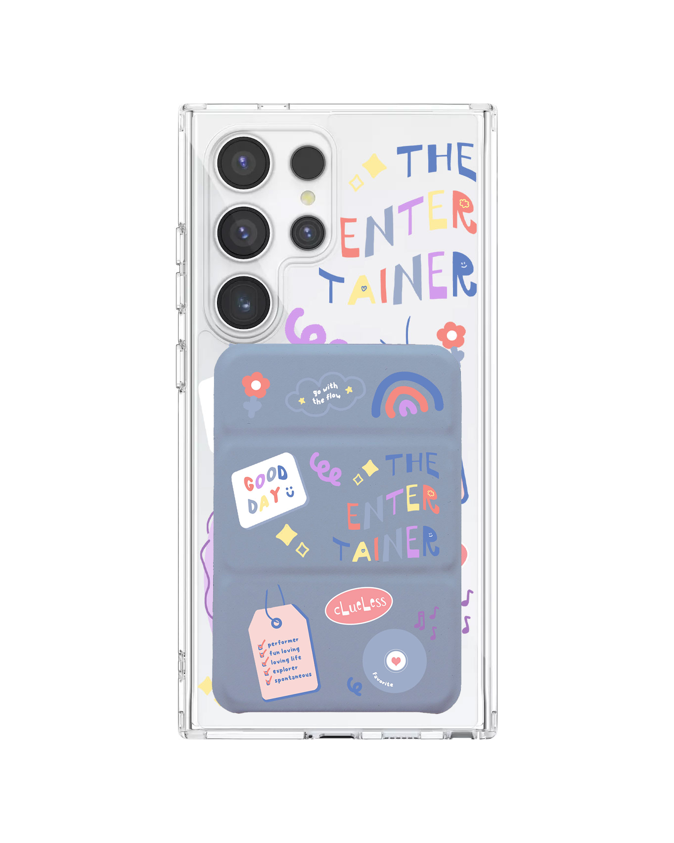 เคสกระเป๋าสตางค์พับสามทบแบบแม่เหล็กสำหรับ Android - ESFP