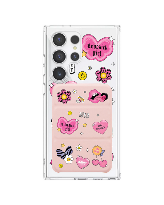 เคสกระเป๋าสตางค์พับสามทบแบบแม่เหล็กสำหรับ Android - Lovesick