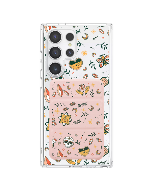 เคสกระเป๋าสตางค์พับสามทบแบบแม่เหล็กสำหรับ Android - Mystic