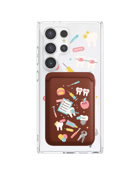 Android Magnetic Wallet Case - Dentist