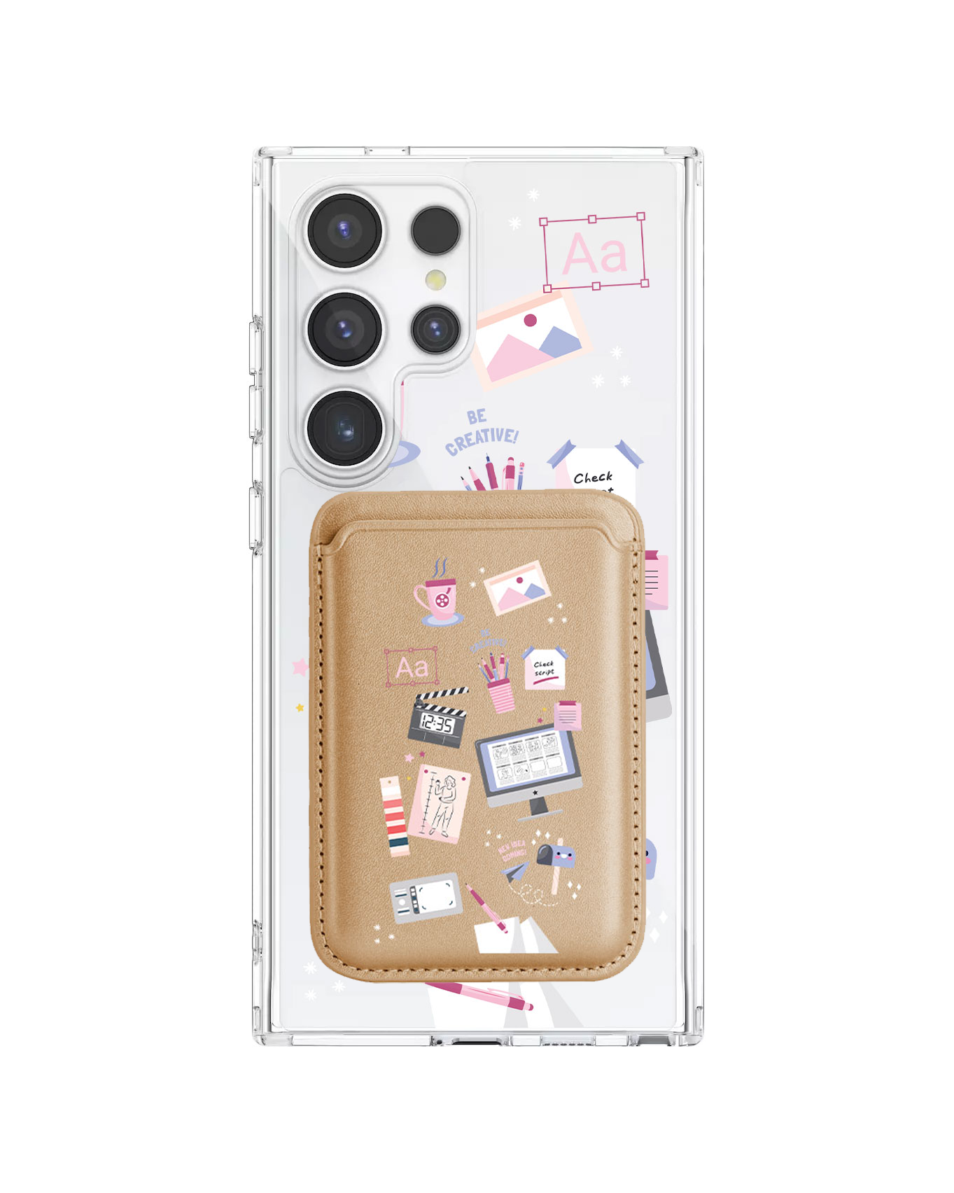 Android Magnetic Wallet Case - Designer