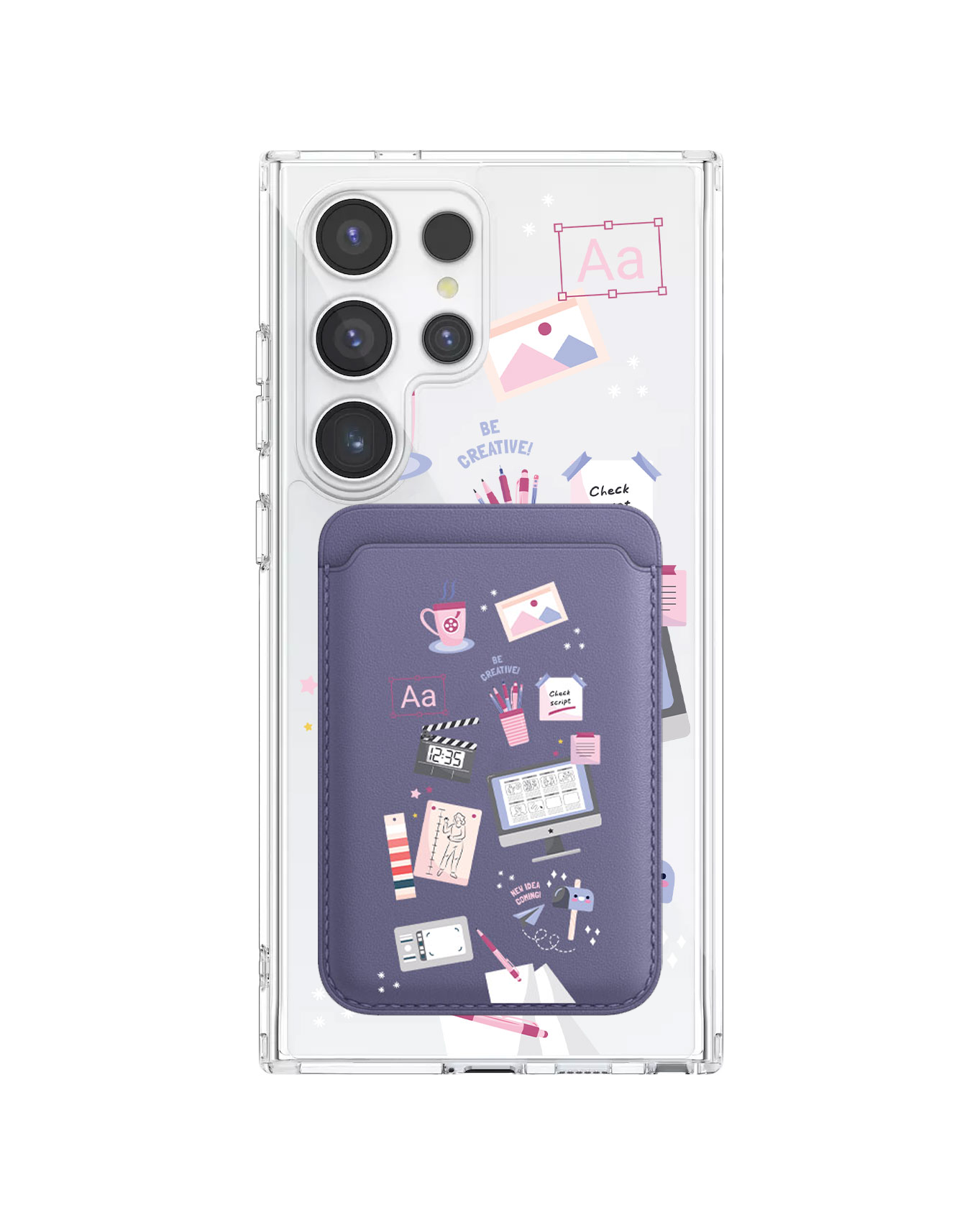Android Magnetic Wallet Case - Designer