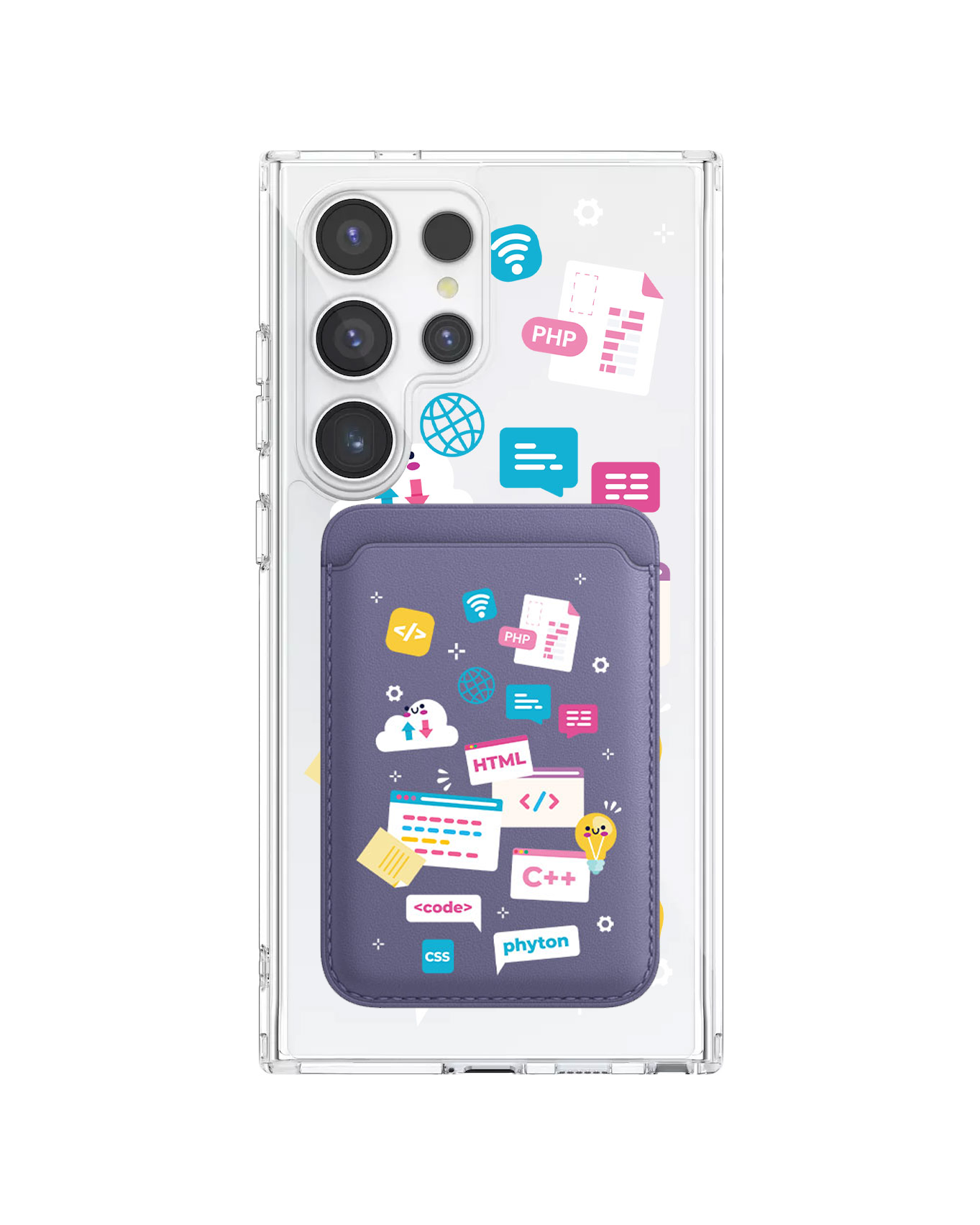 Android Magnetic Wallet Case - Developer