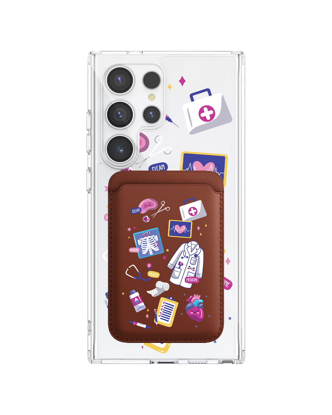 Android Magnetic Wallet Case - Doctor