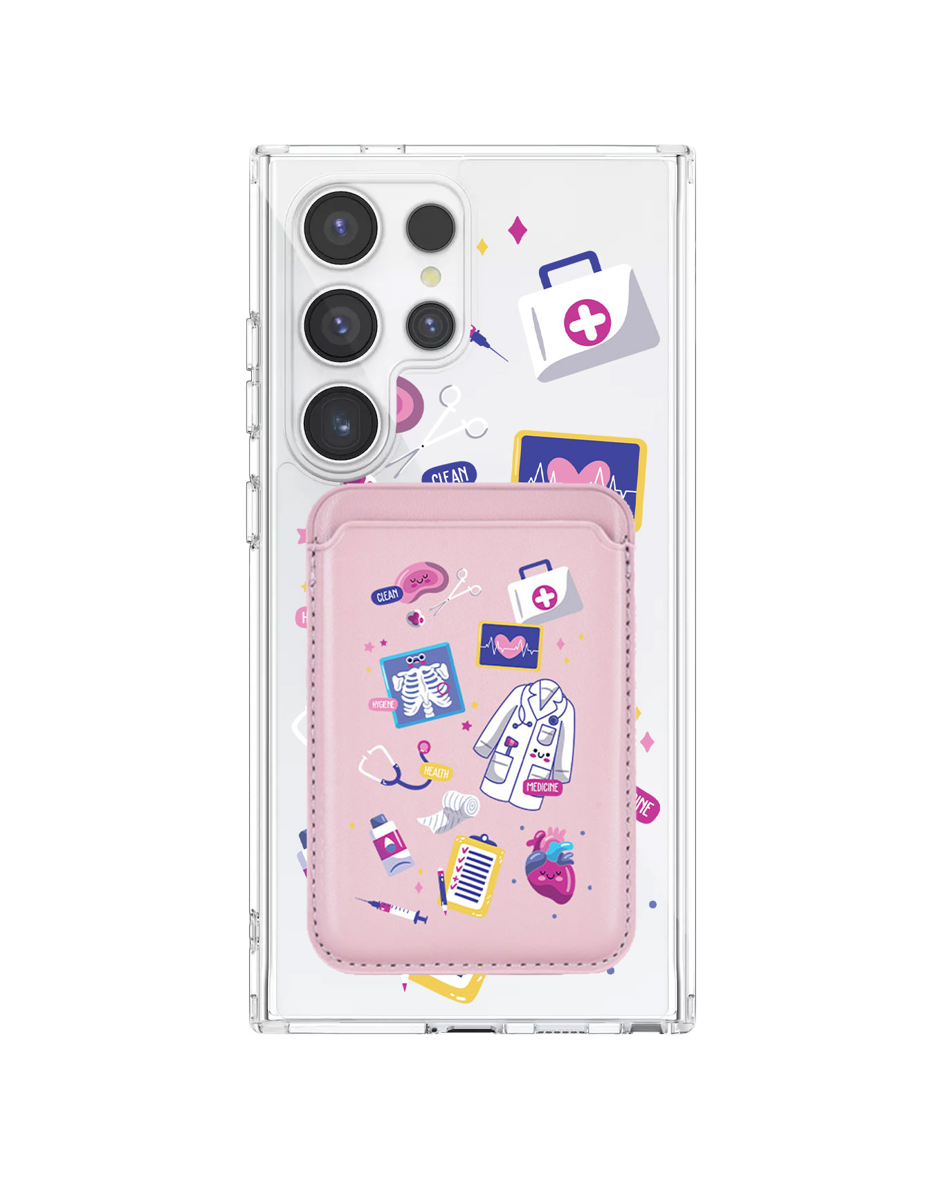 Android Magnetic Wallet Case - Doctor