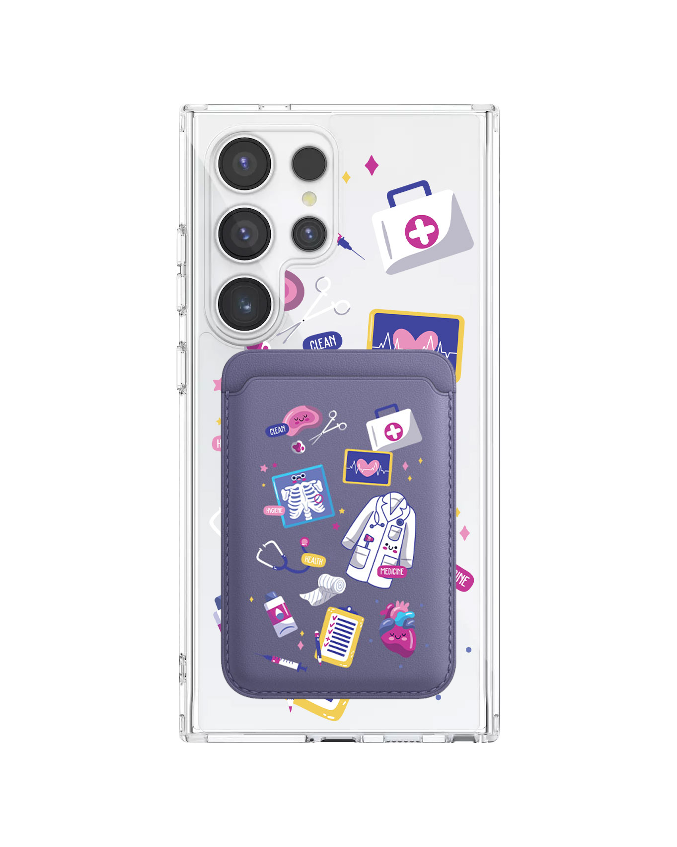 Android Magnetic Wallet Case - Doctor