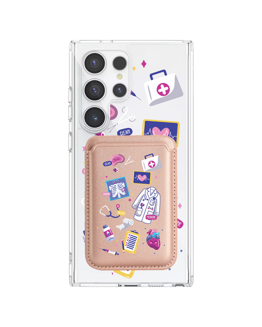 Android Magnetic Wallet Case - Doctor