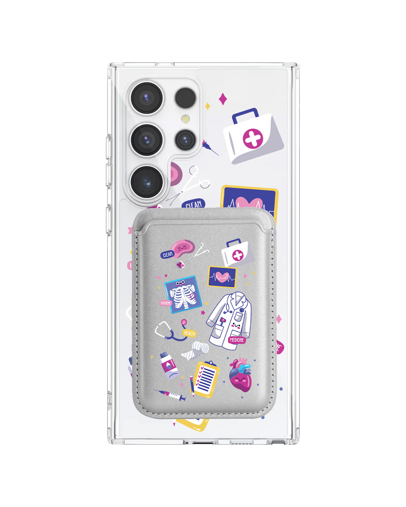 Android Magnetic Wallet Case - Doctor