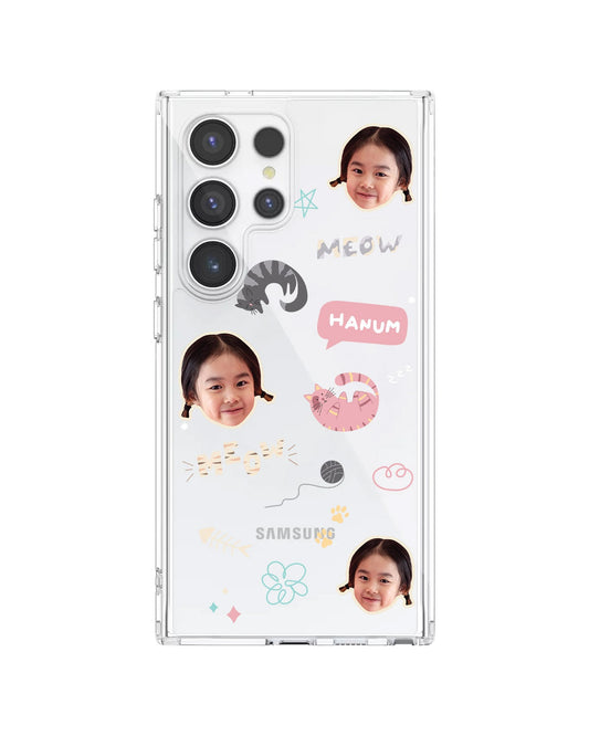 Android Rearguard Hybrid - Face Grid Kitty