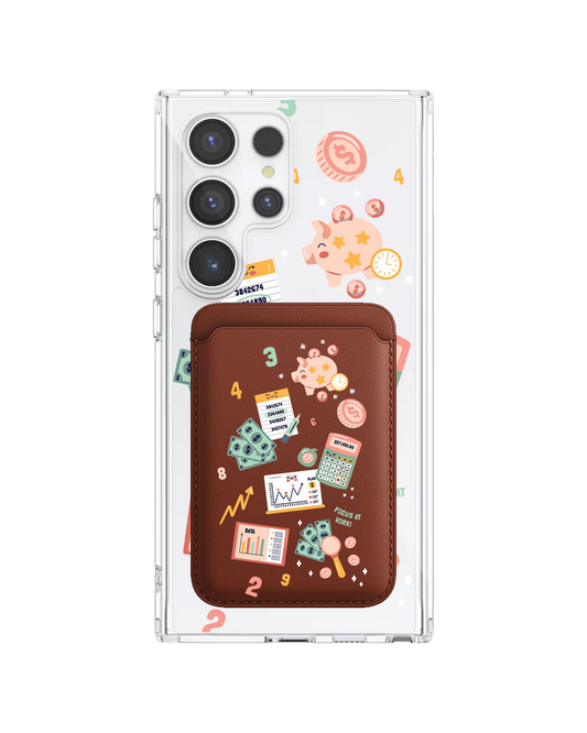 Android Magnetic Wallet Case - Finance
