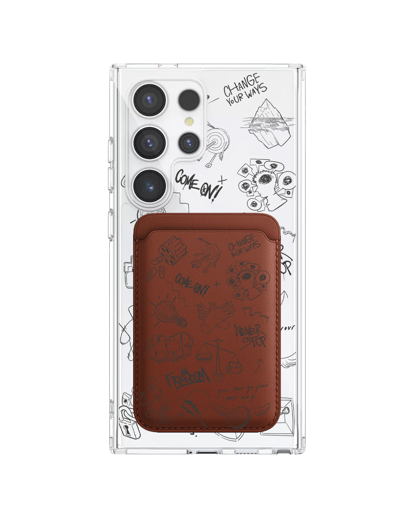 Android Magnetic Wallet Case - Freedom 2.0