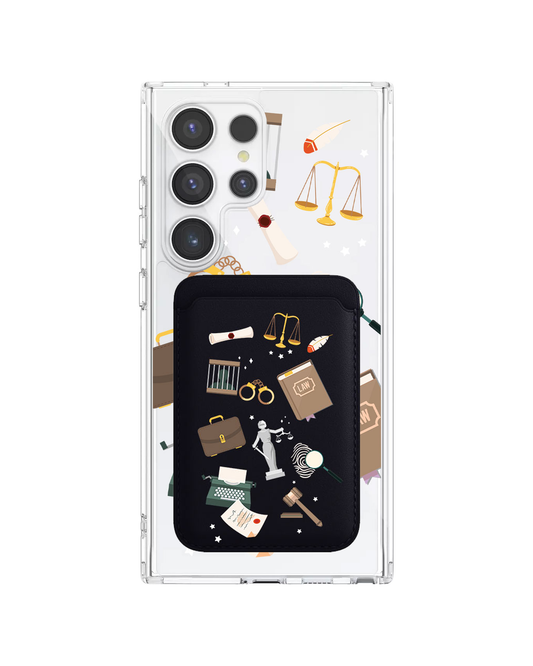 Android Magnetic Wallet Case - Lawyer