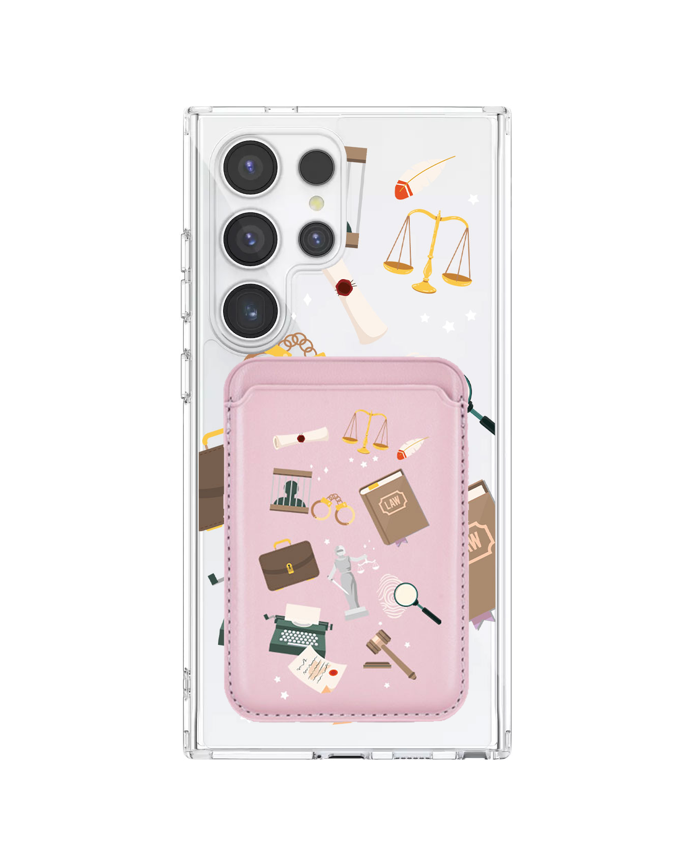 Android Magnetic Wallet Case - Lawyer