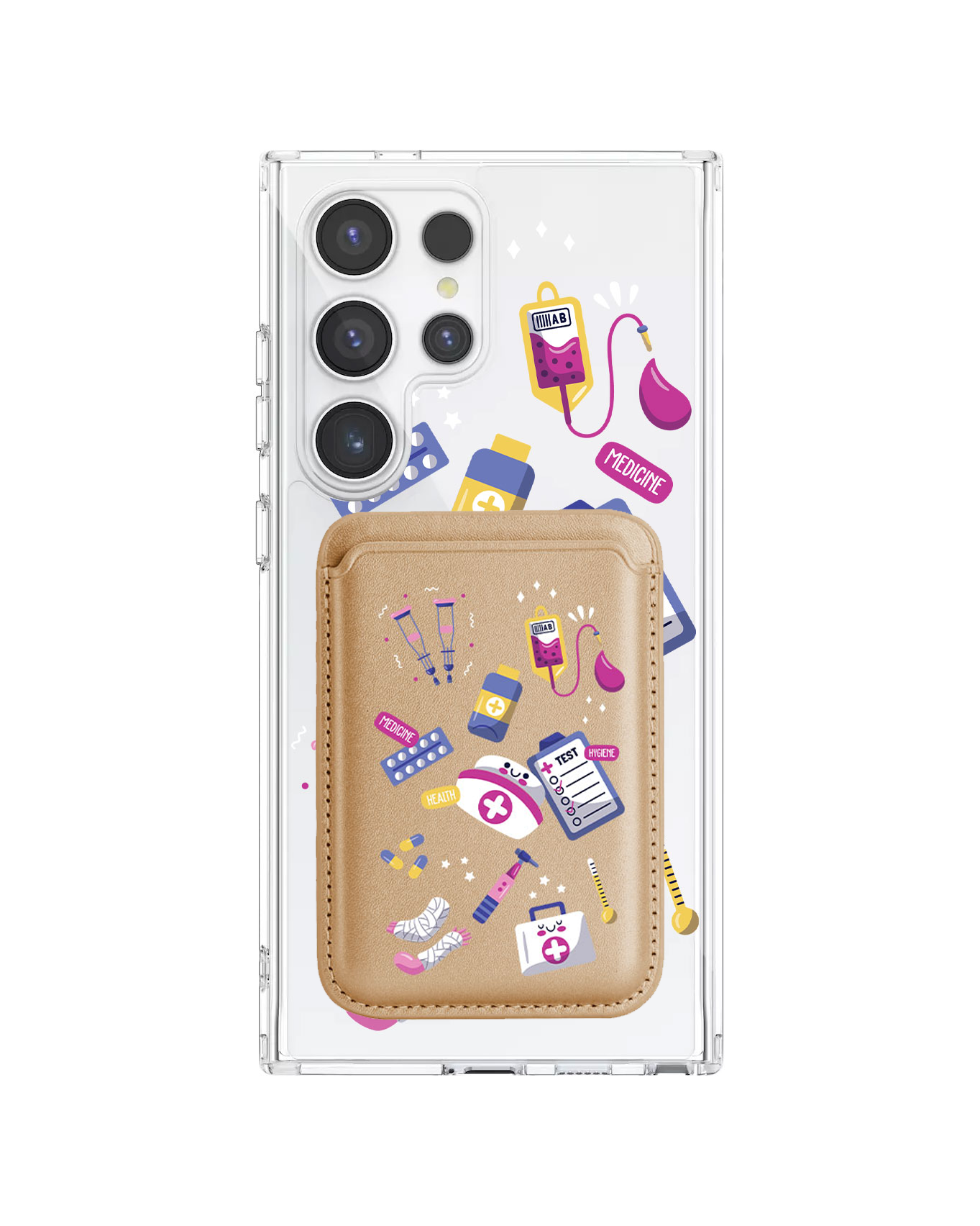Android Magnetic Wallet Case - Nurse