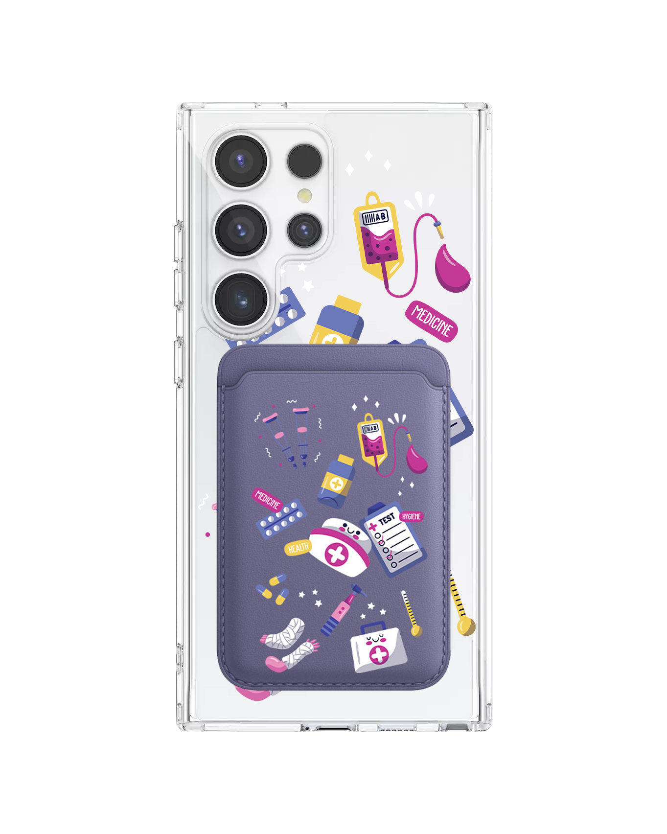 Android Magnetic Wallet Case - Nurse