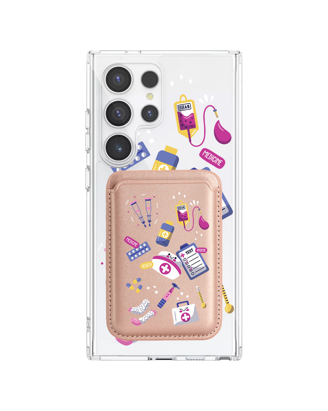 Android Magnetic Wallet Case - Nurse