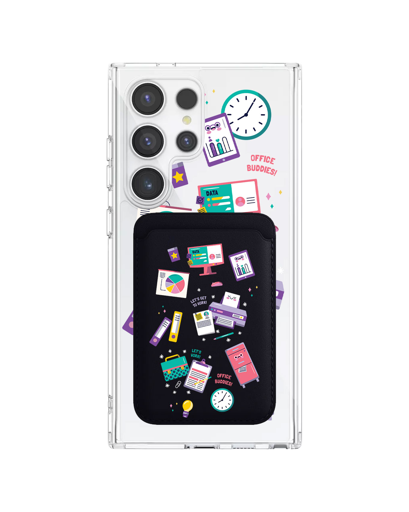 Android Magnetic Wallet Case - Officer