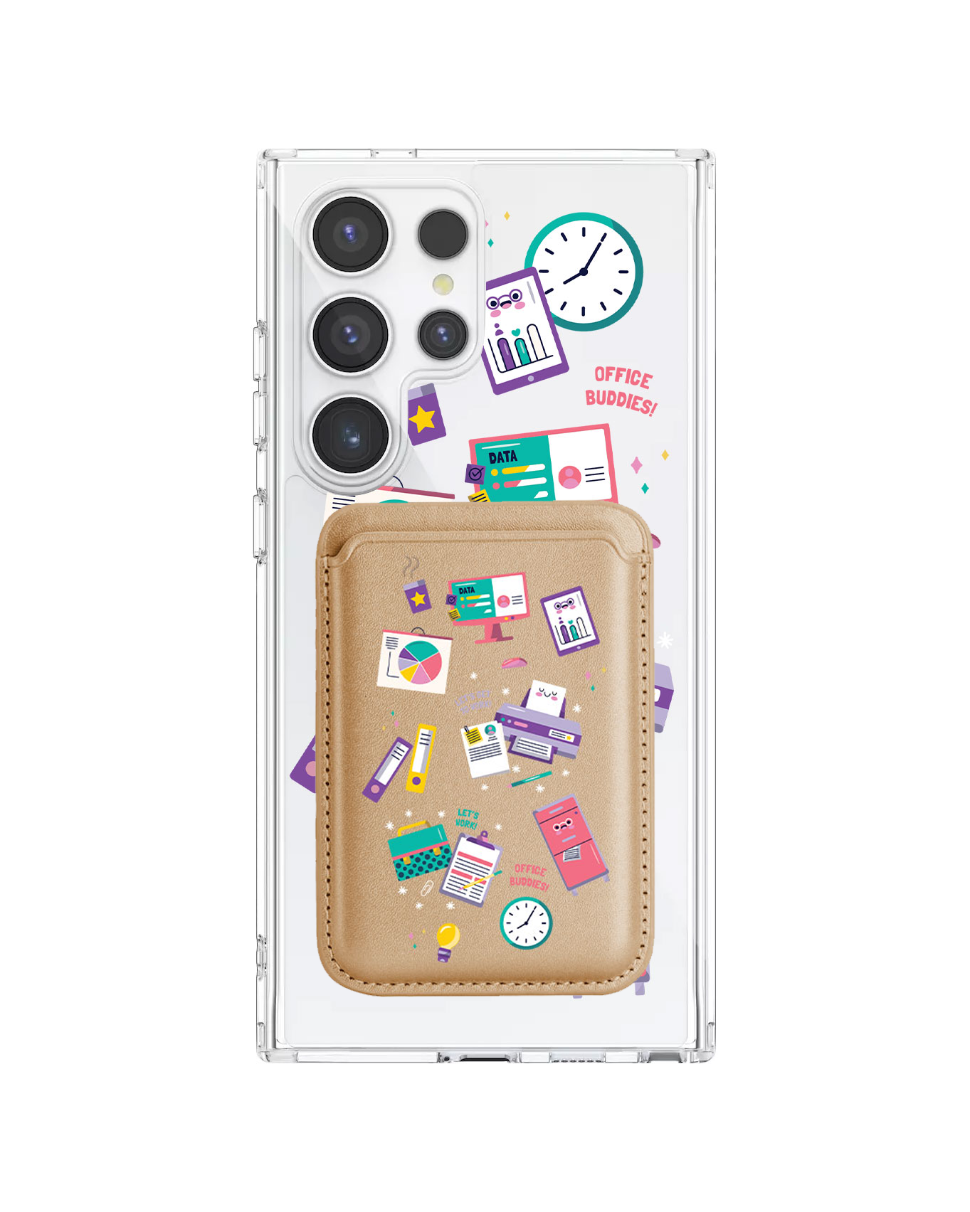 Android Magnetic Wallet Case - Officer