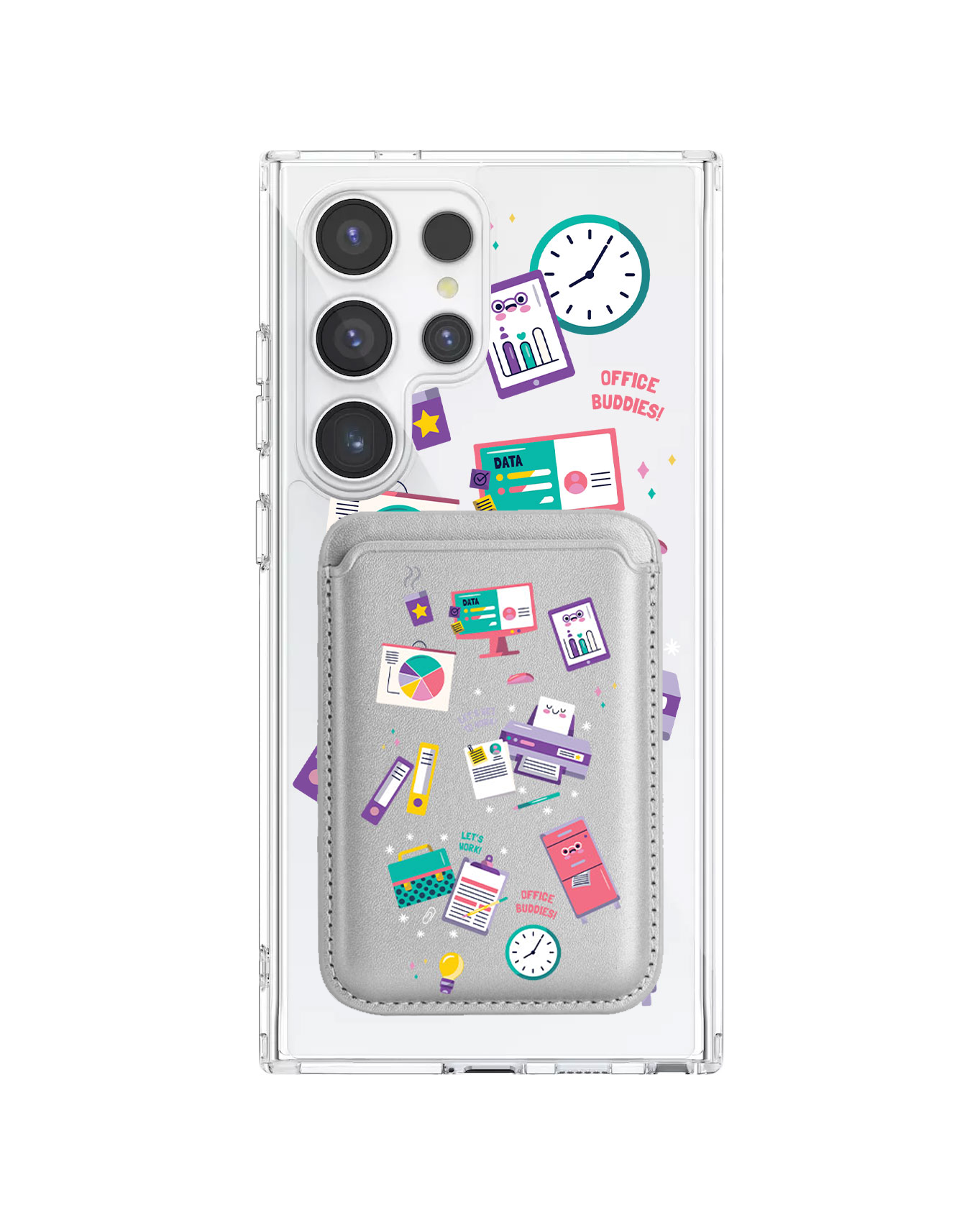 Android Magnetic Wallet Case - Officer