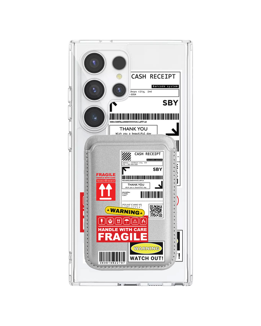 Android Magnetic Wallet Case - Shipping Label