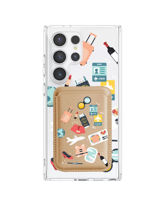 Android Magnetic Wallet Case - Stewardess