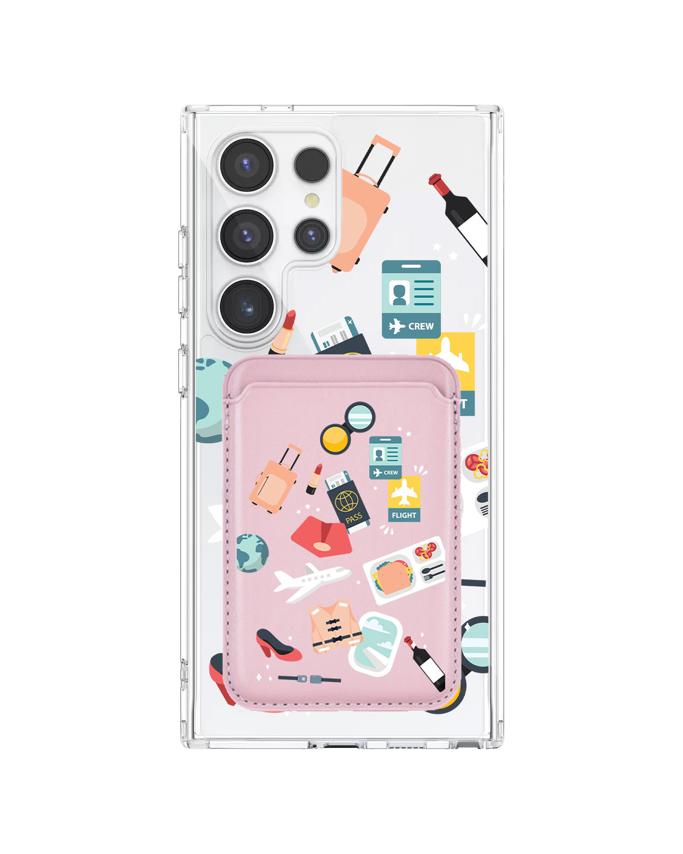 Android Magnetic Wallet Case - Stewardess