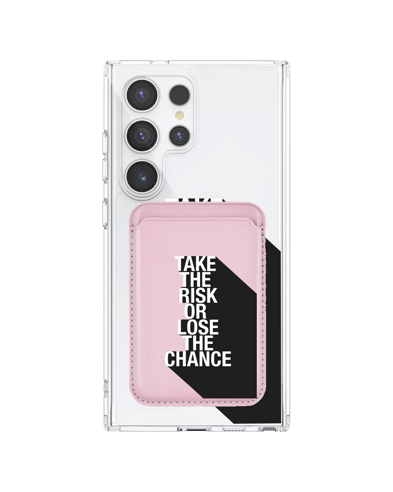 Android Magnetic Wallet Case - Take the Risk