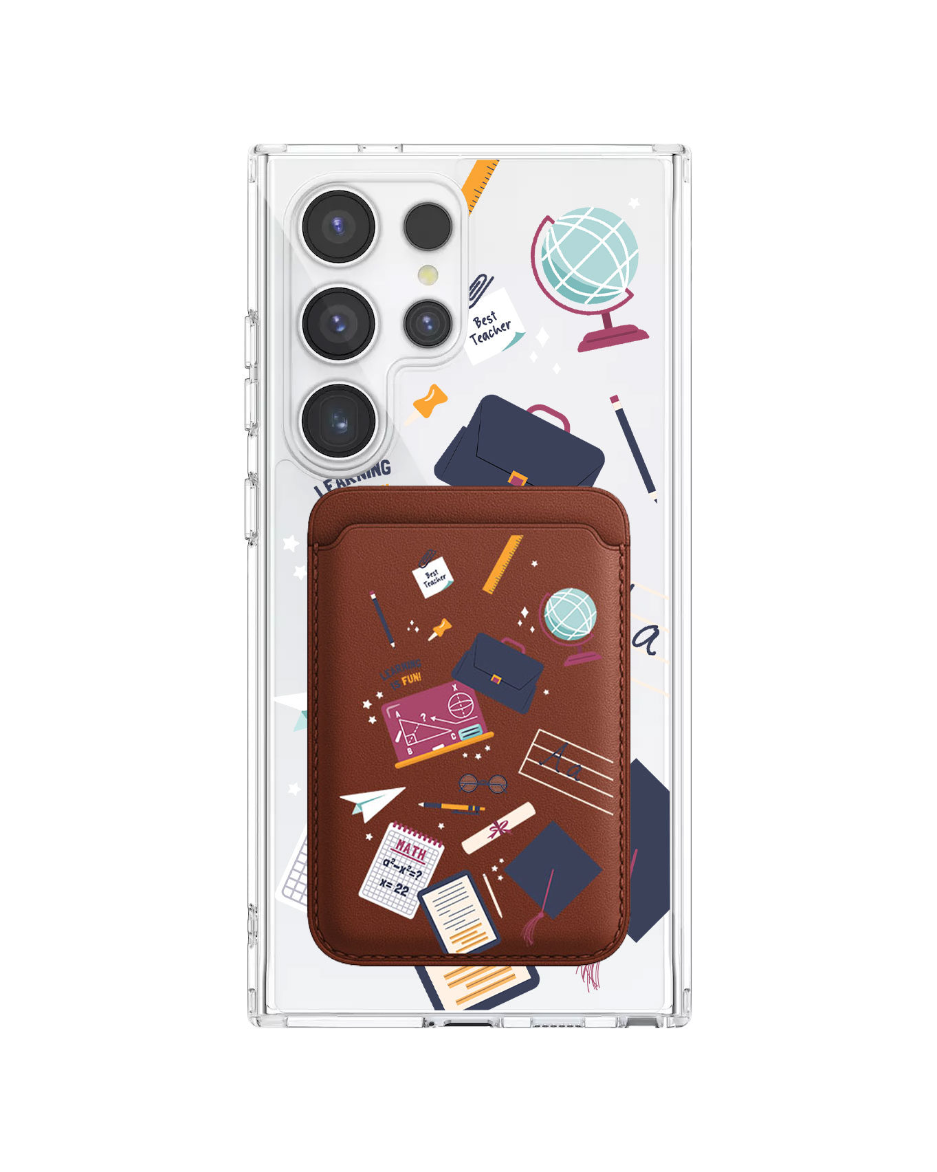 Android Magnetic Wallet Case - Teacher