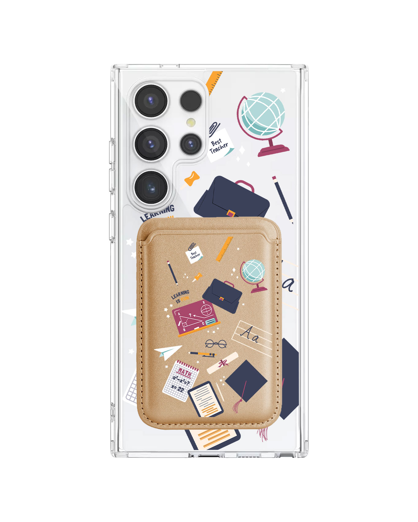 Android Magnetic Wallet Case - Teacher