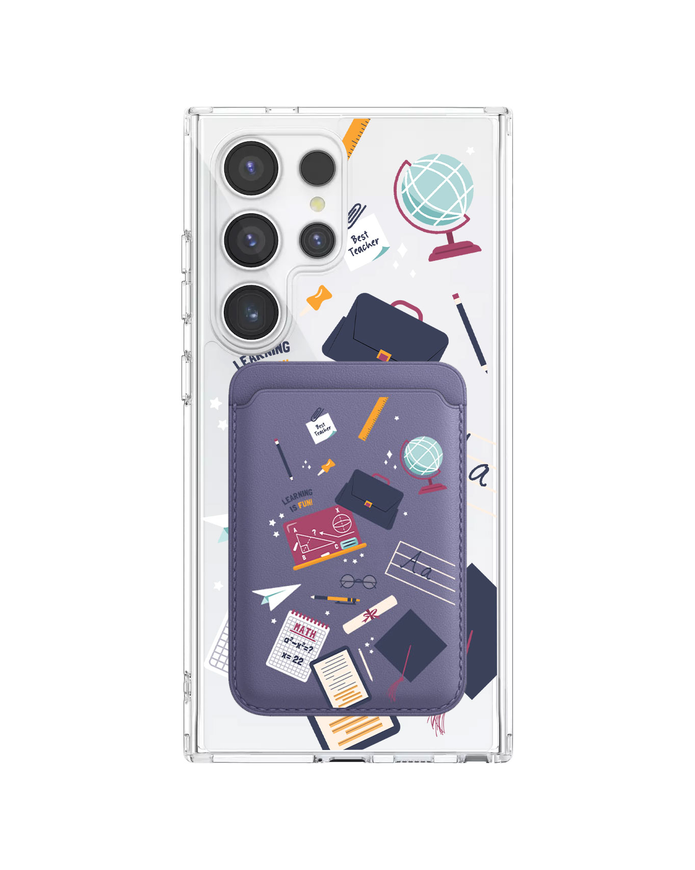 Android Magnetic Wallet Case - Teacher