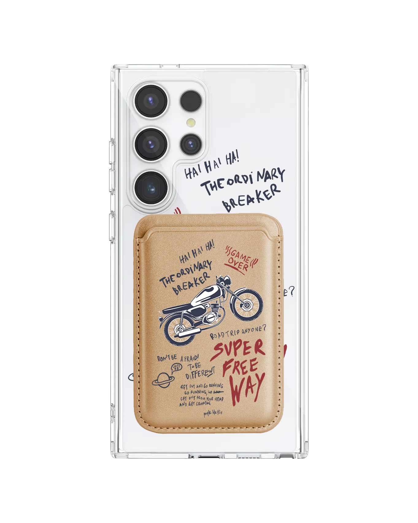 Android Magnetic Wallet Case - The Ordinary Breaker