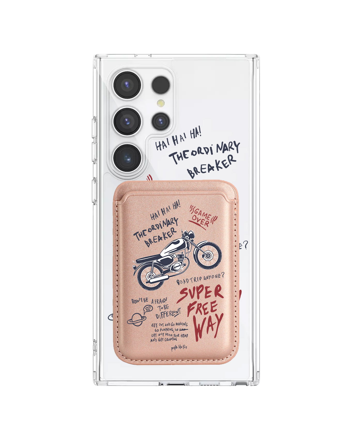 Android Magnetic Wallet Case - The Ordinary Breaker