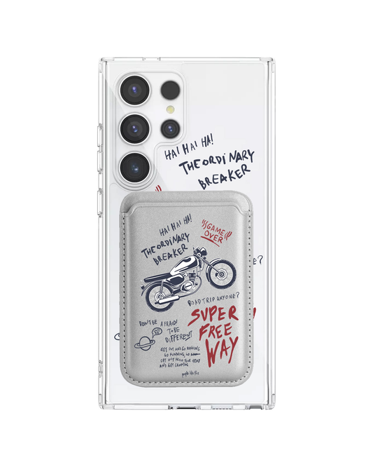 Android Magnetic Wallet Case - The Ordinary Breaker