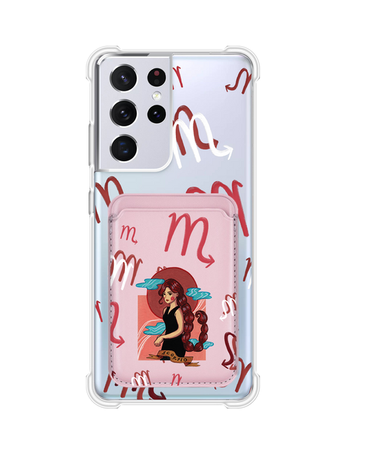 Android Magnetic Wallet Case - Scorpio