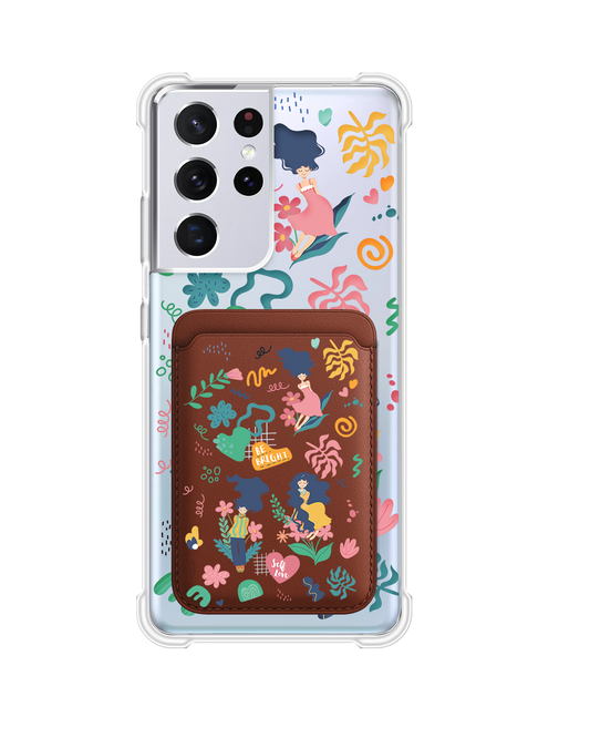 Android Magnetic Wallet Case - Self Love Sticker Pack 2.0