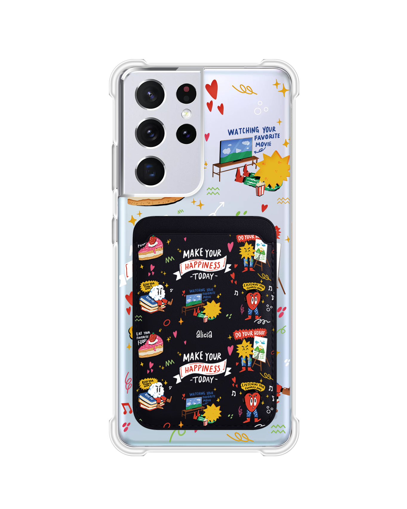 Android Magnetic Wallet Case - Selfless Love 1.0