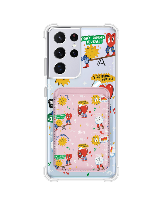Android Magnetic Wallet Case - Selfless Love 2.0