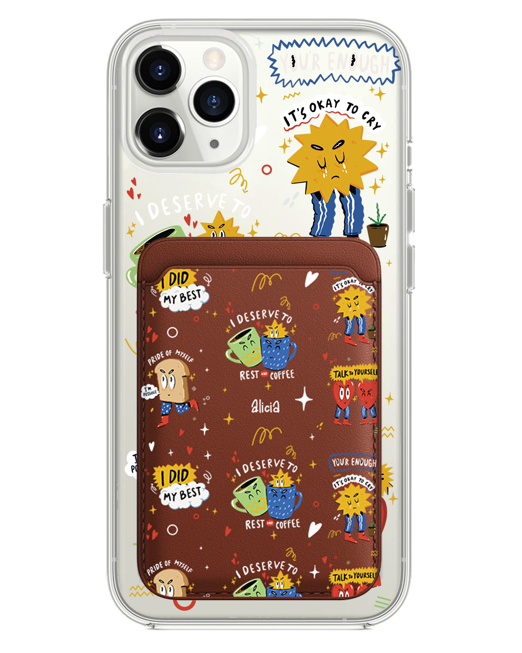 เคส iPhone แบบแม่เหล็ก - Selfless Love 3.0