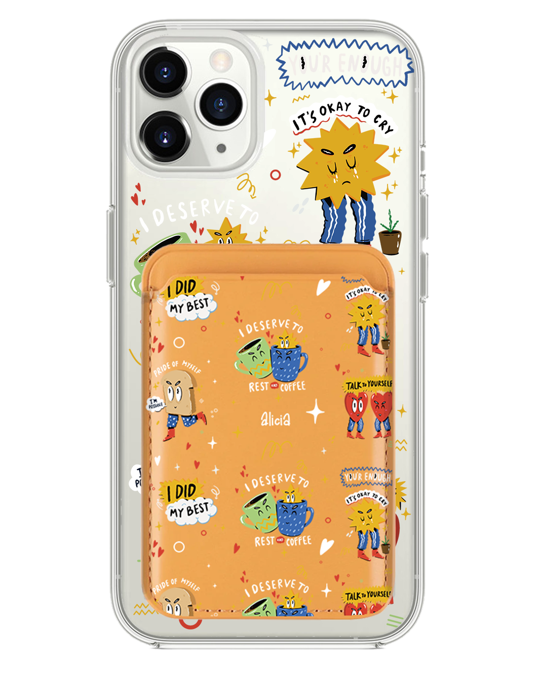 เคส iPhone แบบแม่เหล็ก - Selfless Love 3.0
