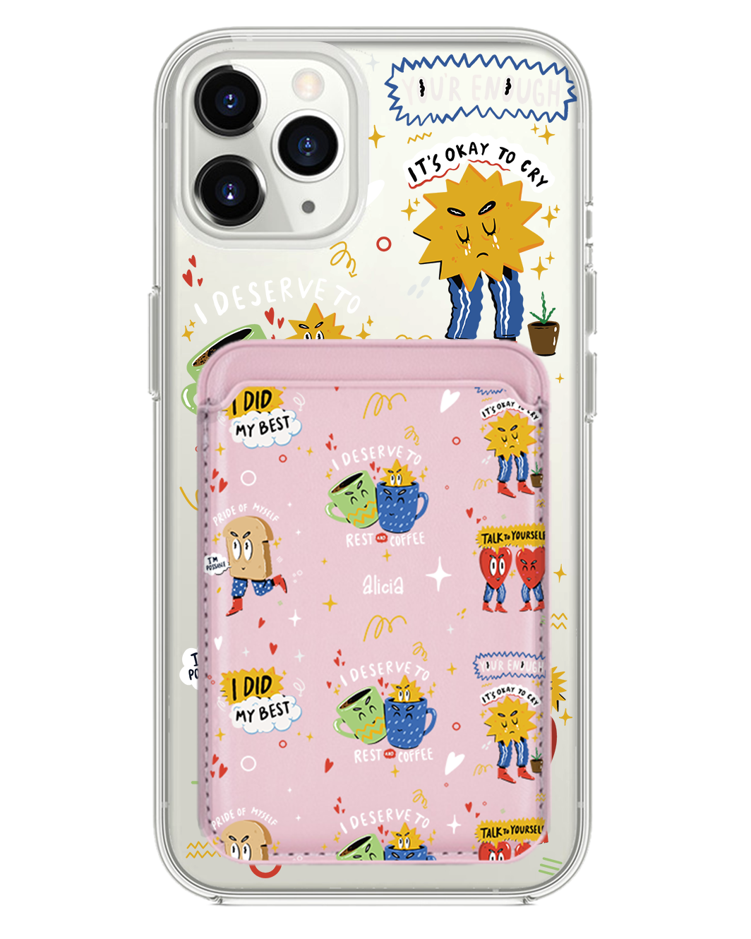 เคส iPhone แบบแม่เหล็ก - Selfless Love 3.0