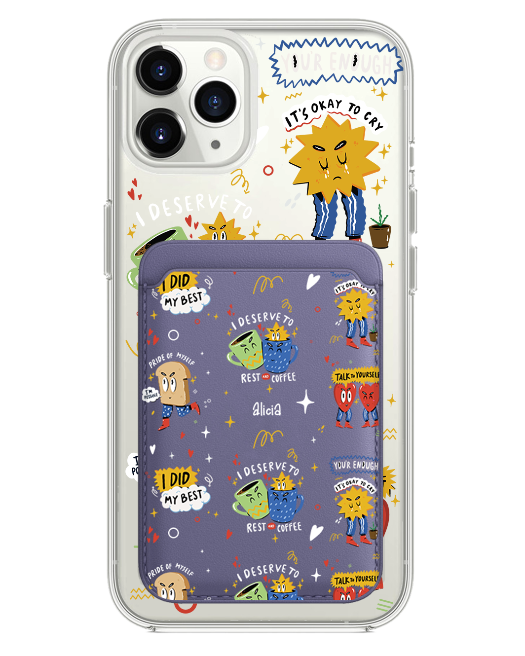 เคส iPhone แบบแม่เหล็ก - Selfless Love 3.0