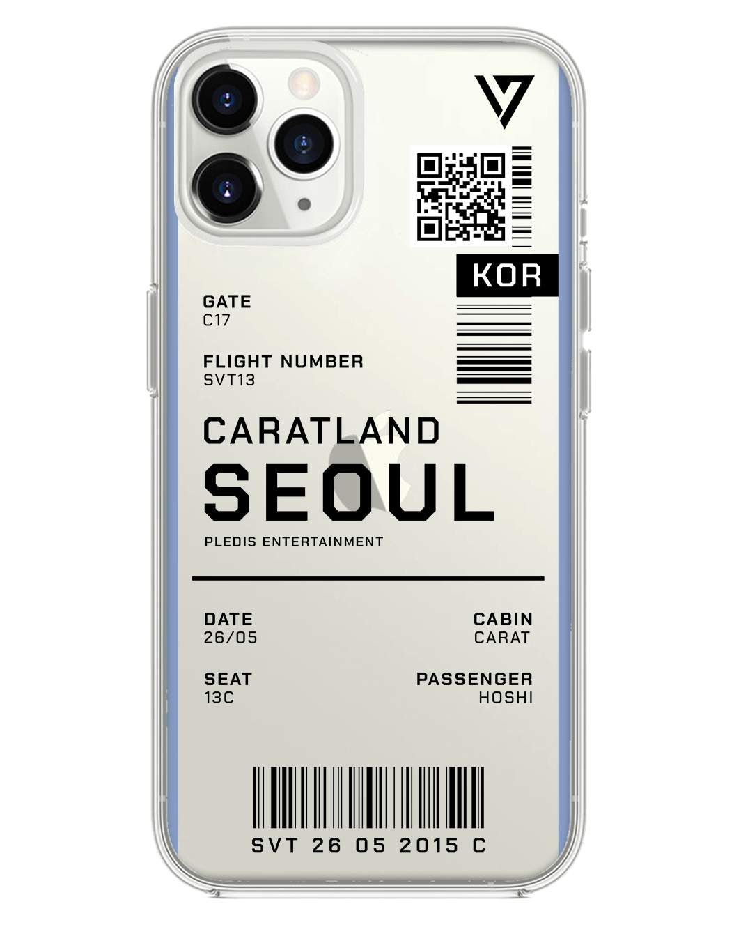 iPhone Rearguard Hybrid - Seventeen Caratland Ticket