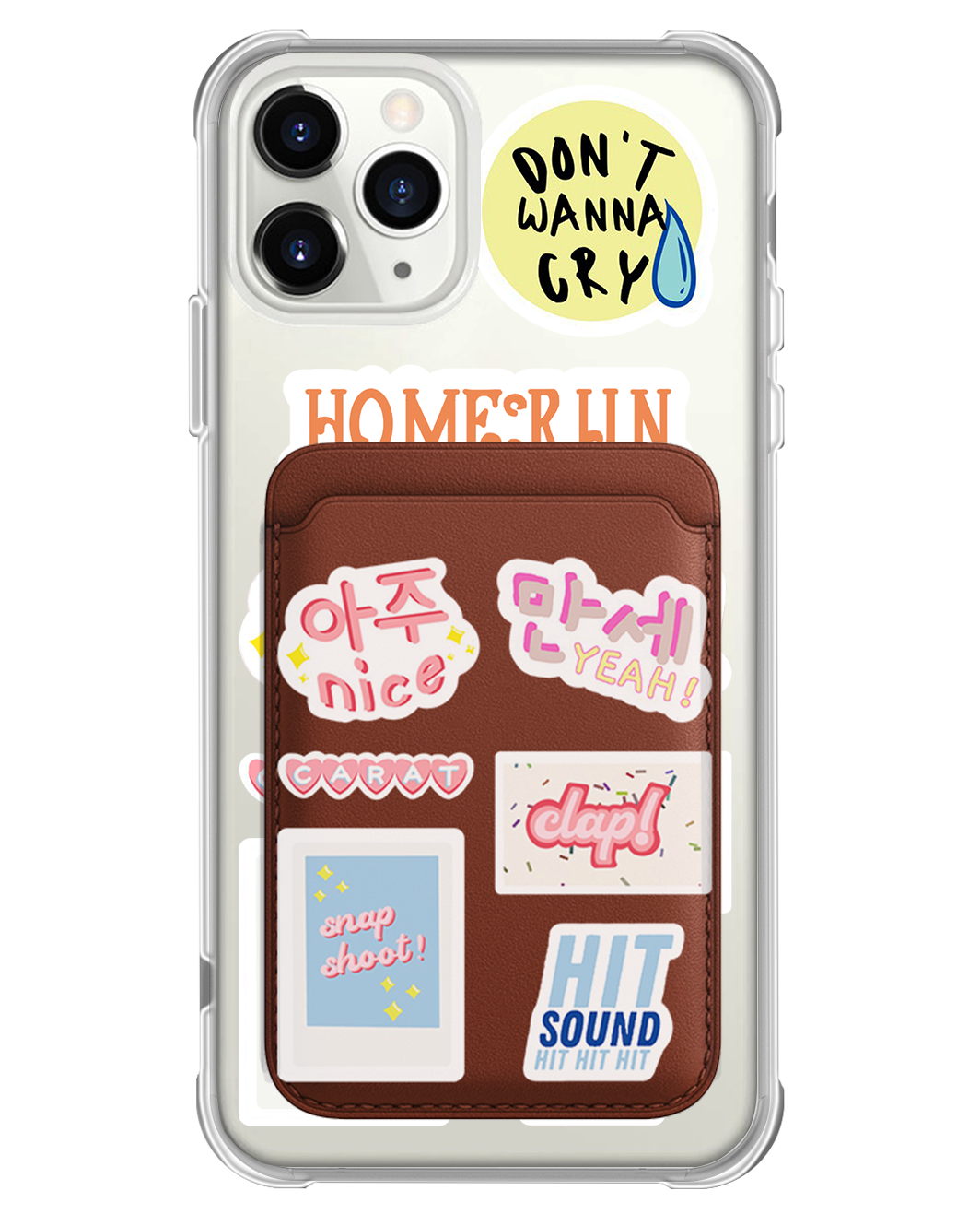 iPhone Magnetic Wallet Case - Seventeen Sticker Pack