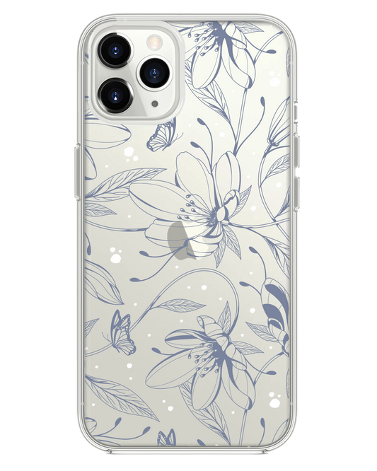เคส iPhone Rearguard Hybrid - Sketchy Flower &amp; Butterfly 2.0